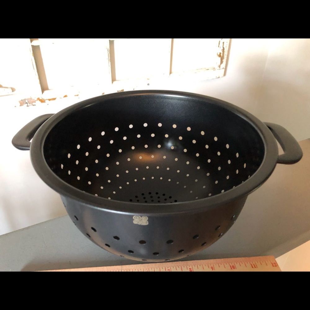 Equal Parts metal coated 11” colander new